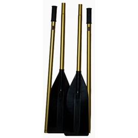 Boat Oars with Oar Locks 6 1/2 Foot (1 Pair) Made in USA