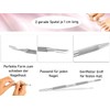 Professional pusher cuticle pusher made of rust-proof stainless steel