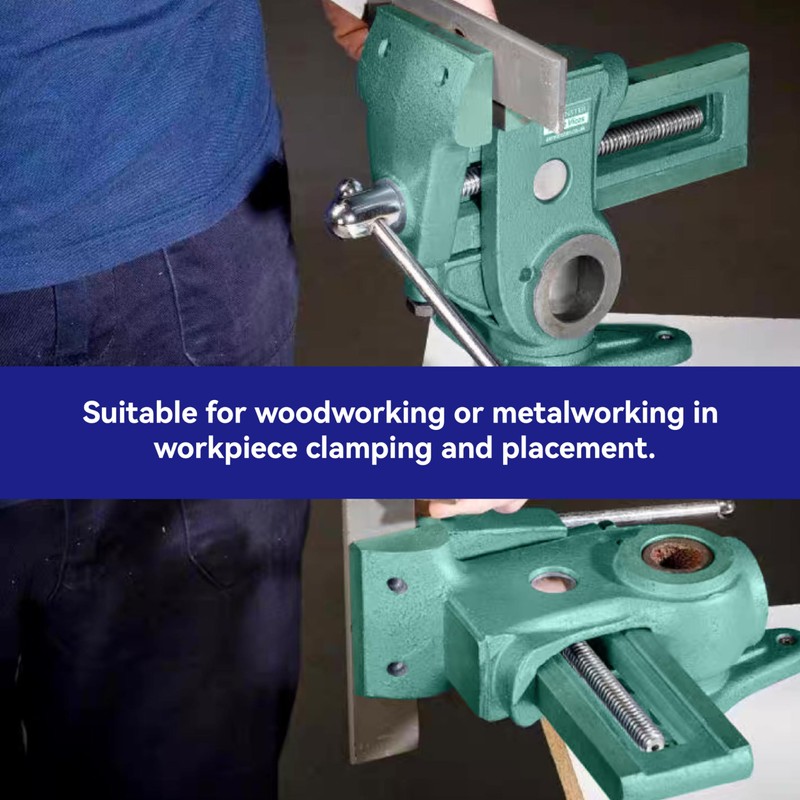 HFS(R) Parrot Vise Multi-Angle Vise 3.5" Suitable for Woodworkers or