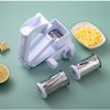 3 in 1 Cheese Grater,Olive Garden Cheese Grater Hand Crank,Hand