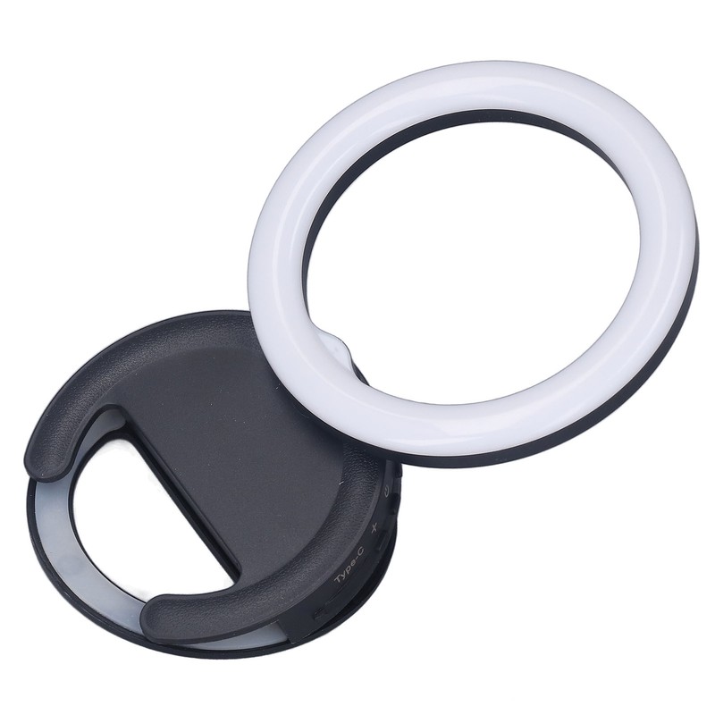 Clip On Ring Light for Phone 180 Degree Rotation 3