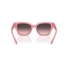 Coach Women's HC8418U Universal Fit Butterfly Sunglasses, Milky Pink/Grey Pink