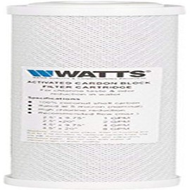 Watts Water Quality FLOW/PURWATT Watts (WCBCS975RV) Carbon Block Water Filter Cartridge