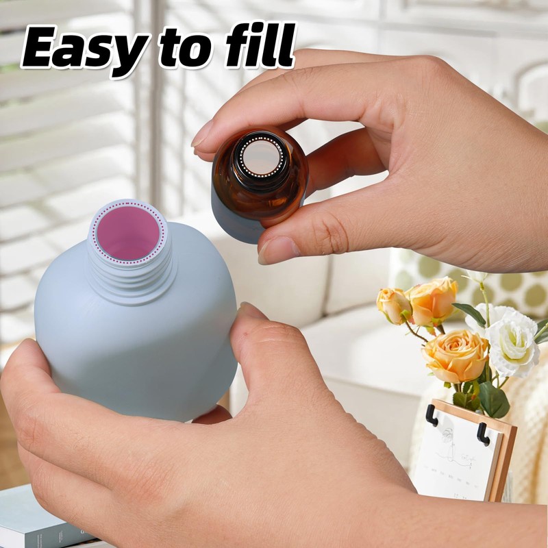 3.4oz Travel Bottle with Flip Cap, Leak Proof Squeeze Bottles,