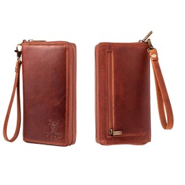 Matador Long women's wallet 3623. 3623, Vintage Brown