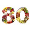 30.5cm Cardboard Number Fillable Charcuterie Board Sweet Tray Birthday Decorative