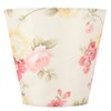 Cloth Lamp Shade Flower Pattern Clip On Bulb Lampshade for