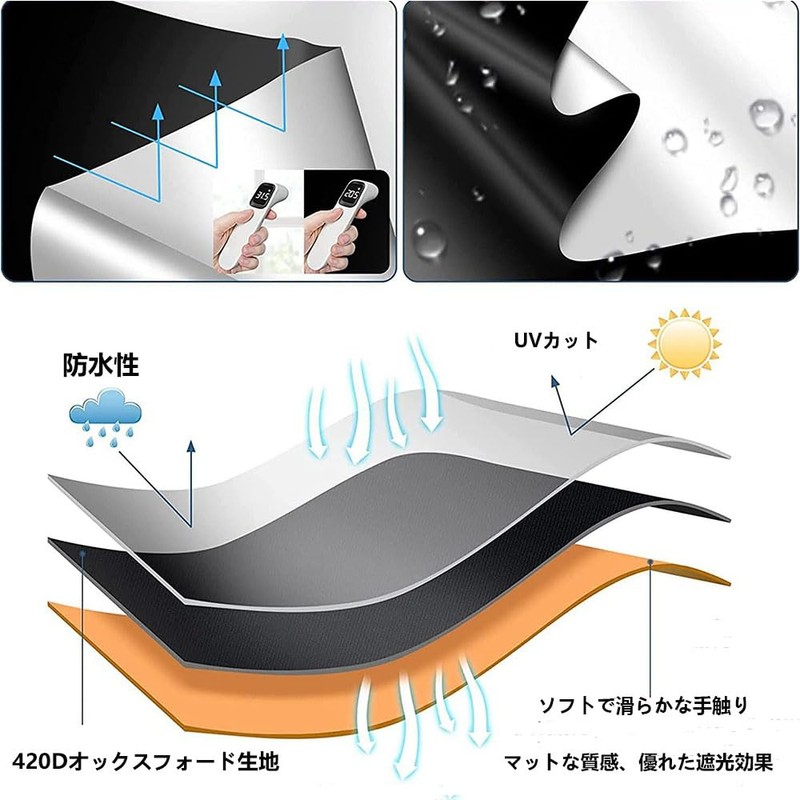 Blackout Sheet, 5.9 x 6.6 ft (1.45 x 2 m),