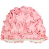 Beco Rubber Petal Cap Swimming Cap, Unisex, Gummi-Blütenhaube, pink, One