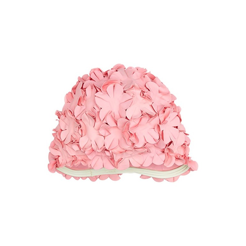 Beco Rubber Petal Cap Swimming Cap, Unisex, Gummi-Blütenhaube, pink, One