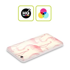Head Case Designs Pink Drips Fab Flamingo Soft Gel Case Compatible With Oppo Reno 4 5G