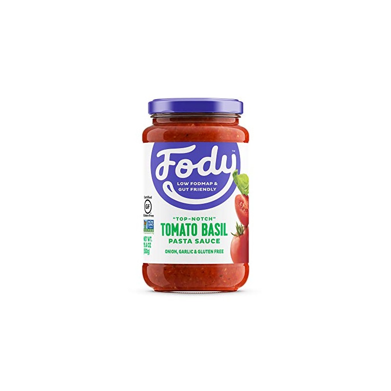 FODY FOOD COMPANY Pasta Sauce, Tomato Basil, 19.4 OZ