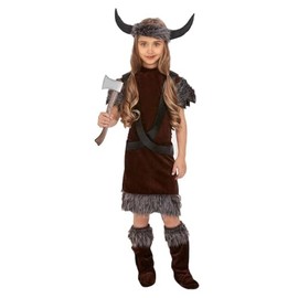 My Illusions Viking Girl Costume 7-9 Years