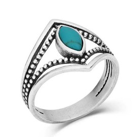 Montana Silversmiths Turquoise Mirage Ring - size 8 - RG5692-8
