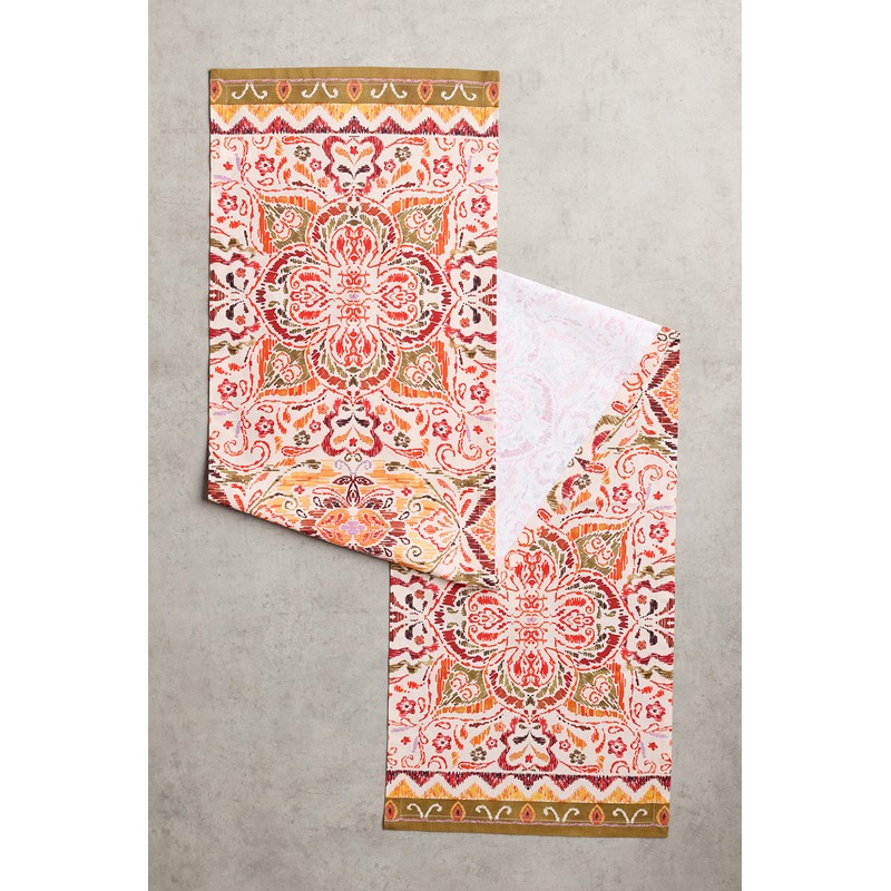 Maison d' Hermine Damask 100% Cotton Table Runner for Party