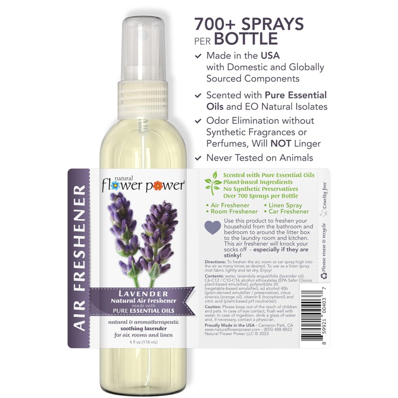 Flor Natural Power – Ambientador Natural, Lavanda, 3, 1