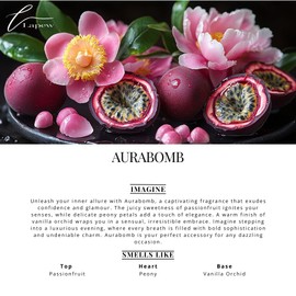 Lapew Aurabomb Carpet Freshener Powder: Powerful Odor Eliminator for Home, Upholstery Deodorizer, Carpet Deodorizer, Pet Urine, Cat Litter Deodorizer - Aurabomb Fragrance