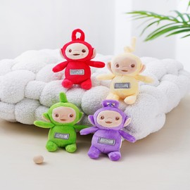 Lacioun Plush Teleatuandbbies Toys, Soft Plush Keychains, Collectible Stuffed Dolls. 10 Centimeters. Gifts for Boys and Girls. (4pieces in a Set