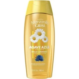 Shampoo Manzanilla Grisi Agave Azul Brillo Luminoso 400ml