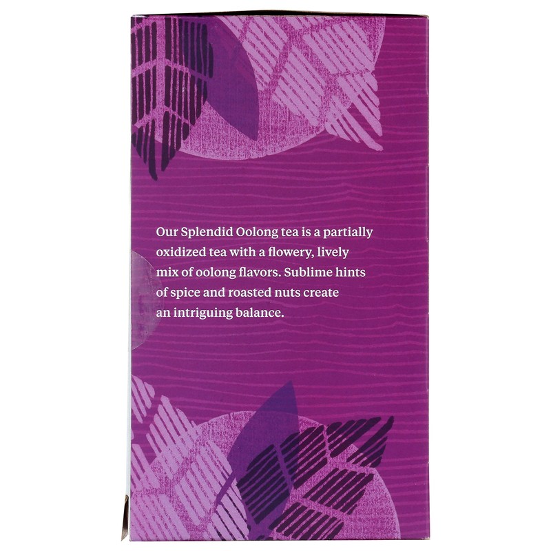 Allegro Tea, Organic Splendid Oolong Tea Bags, 20 ct