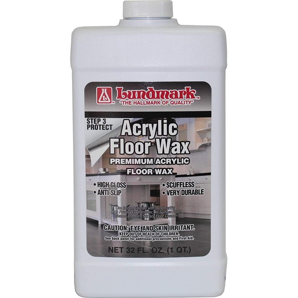 Lundmark Acrylic Floor Wax, 32-Ounce, 3203F32-6