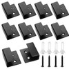 Luomorgo 10 Pcs Tile Display Hanger, Stainless Steel Wall Mounted