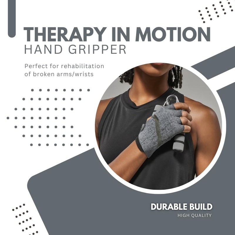 Therapy in Motion Adjustable Hand Grip Exerciser for Rehab and