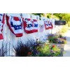 NUOGIC Patriotic 4th of July Bunting Flag - Indoor/Outdoor 2