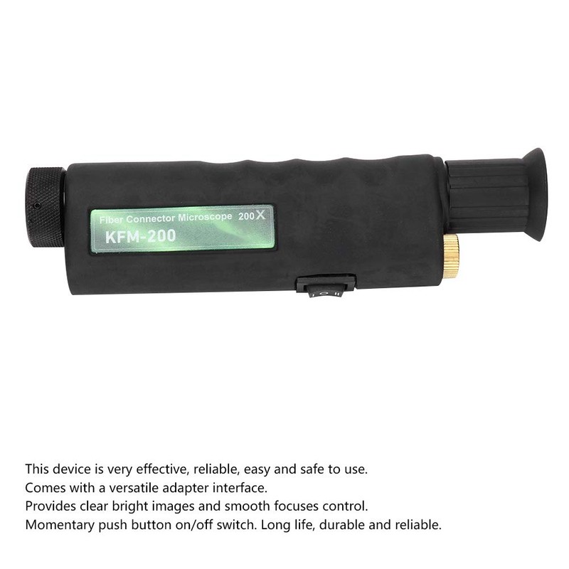200x 400x Handheld Fiber Optical Microscope Mini Portable Microscope Inspection