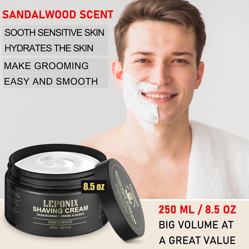 Shaving Cream - 250g - Luxury Large Size Shaving Cream