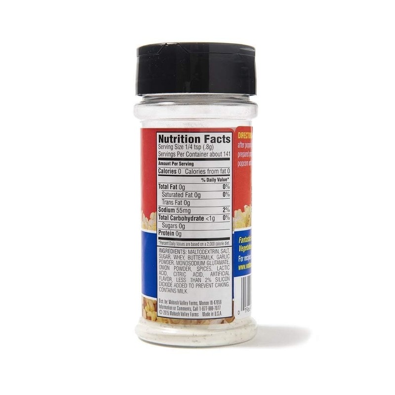 Creamy Ranch Flavored Popcorn Seasoning - Wabash Valley Farms Ranch
