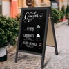 TEAKMAMA A Frame Chalkboard Sign, 40"x20" Extra Large Chalk Board