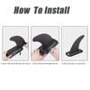 TuTuYa 9'' Paddle Board Fin Universal, 2PCS Slide-in Center Fin