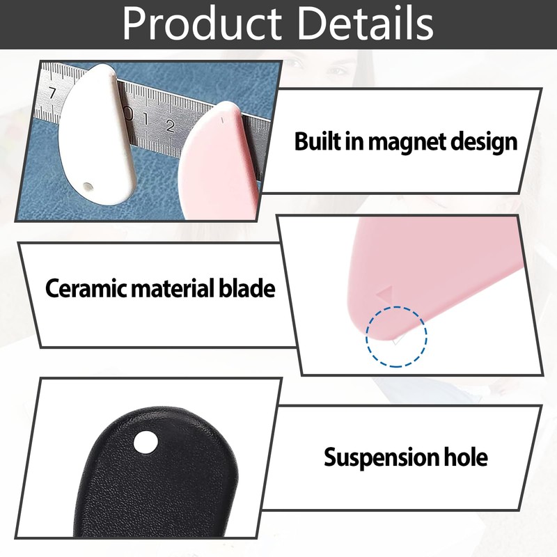 3Pcs Ceramic Safety Cutter, Box Opener Tool, Parcel Opener Cutter,
