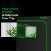 MELONFARM Small Grow Tent for Aerogarden，30”x18”x36” ，Hydroponics Growing System ，Highly