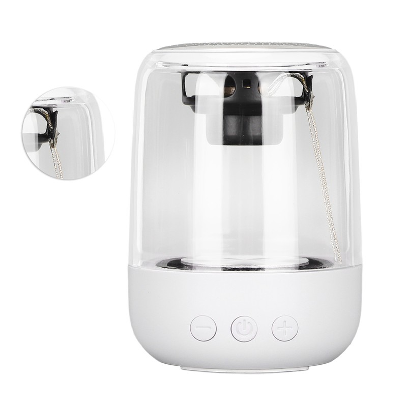 LED Bluetooth Speaker Wireless Stereo Speaker with 7 Light Modes