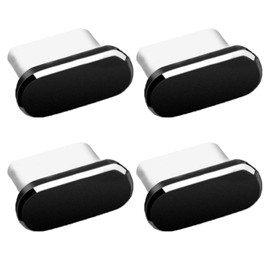 Type-C Cap Connector Cover (4-piece set) Dustproof Protection Cover Charging Port Connector Cover Cap Smartphone Terminal Cover