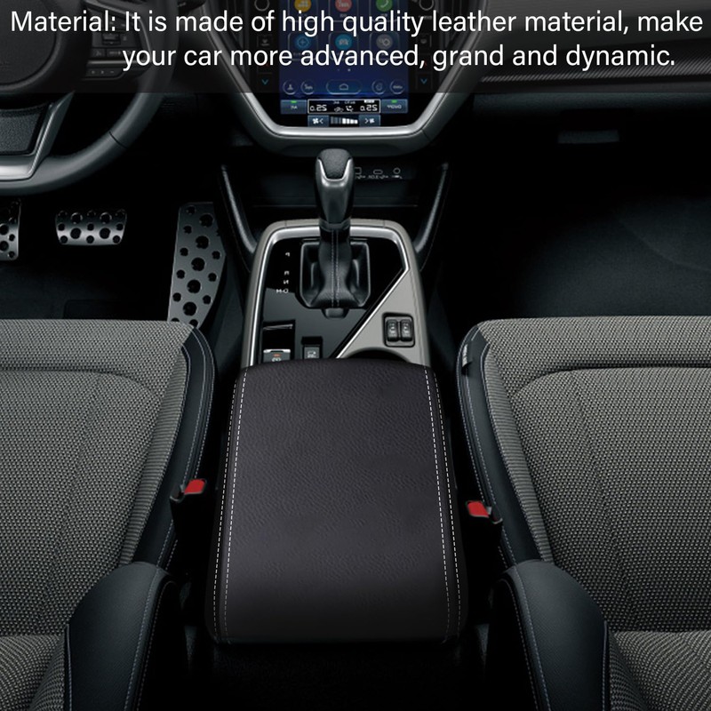 Rifoda Center Console Armrest Cover Suitable for 2024 Subaru Crosstrek