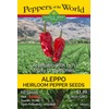 Aleppo Pepper Seeds, Heirloom, Non-GMO, Open-Pollinated