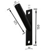 KeyMet GmbH Flag Pole Holder Flag Wall Holder Flagpole Flag