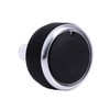 Qiilu Car Air Condition Heater Control Panel Switch Dash Knobs