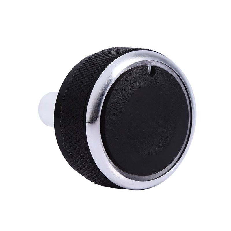 Qiilu Car Air Condition Heater Control Panel Switch Dash Knobs