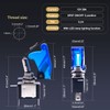 Twidec/3Pcs Rocker Lighted Toggle Switch 12V 20A Heavy Duty Racing