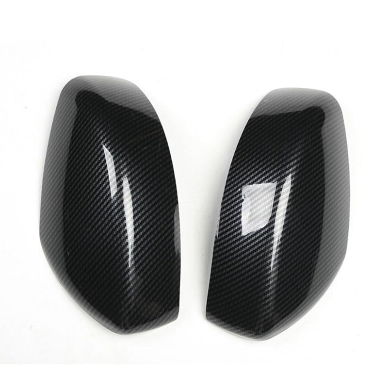 Carbon Fiber Rearview Side Mirror Cap Cover Trim For INFINITI