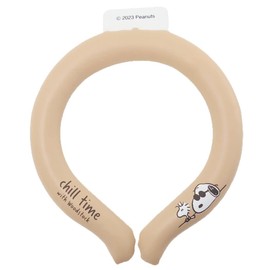 Kamio Japan 118829 Snoopy Ice LOOP Small Size Chill Time Summer Item Chou Chou Chou Poche Peanuts Ice Loop Cooling Cool Summer Neck Neck Reusable Eco No Condensation Women Children Kids