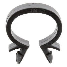 Restagraf 25 x 22mm Black Omega Car Wiring Harness Fastener for Renault Peugeot Citroen Fiat Volkswagen