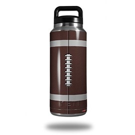 WraptorSkinz Skin Decal Wrap for Yeti Rambler Bottle 36oz Football (YETI NOT Included)