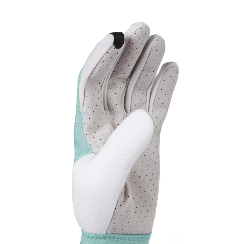 SEALSKINZ Paston Women's Cold Weather Perforated Palm Gloves, Blue, X-Large