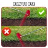 Airoads Tent Pegs Garden Stakes, 9'' 12 Pack Durable and
