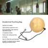 Double End Punching Bag PU Leather Boxing Punching Bag Hanging